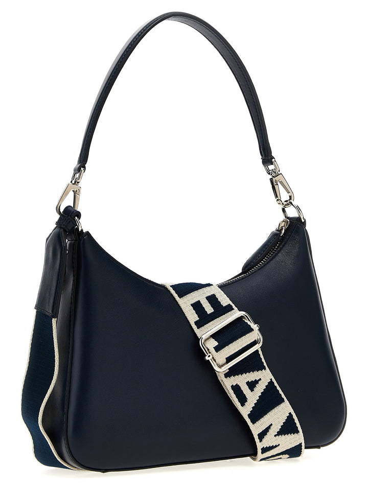 Logo Shoulder Bags Blue