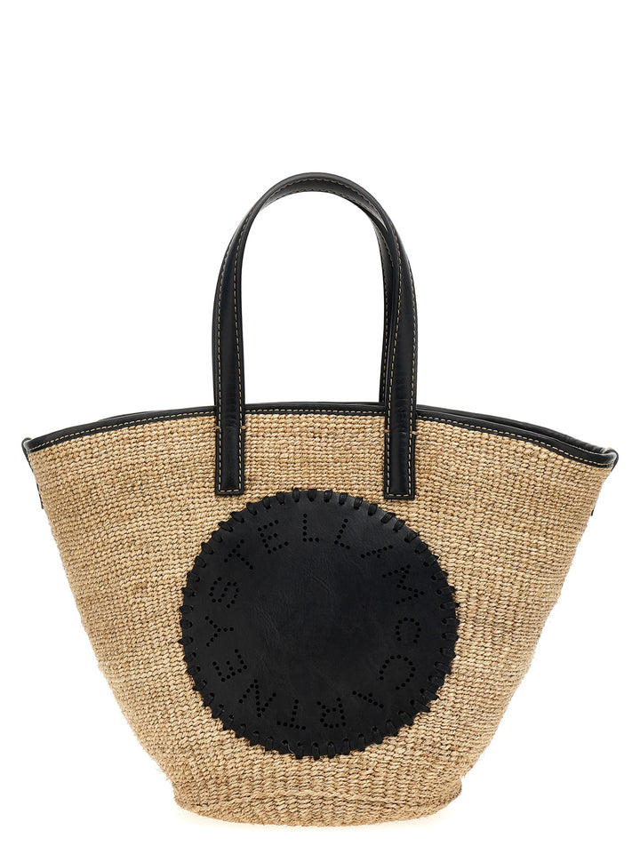 Eco Abaca Basket Crossbody Bags Black