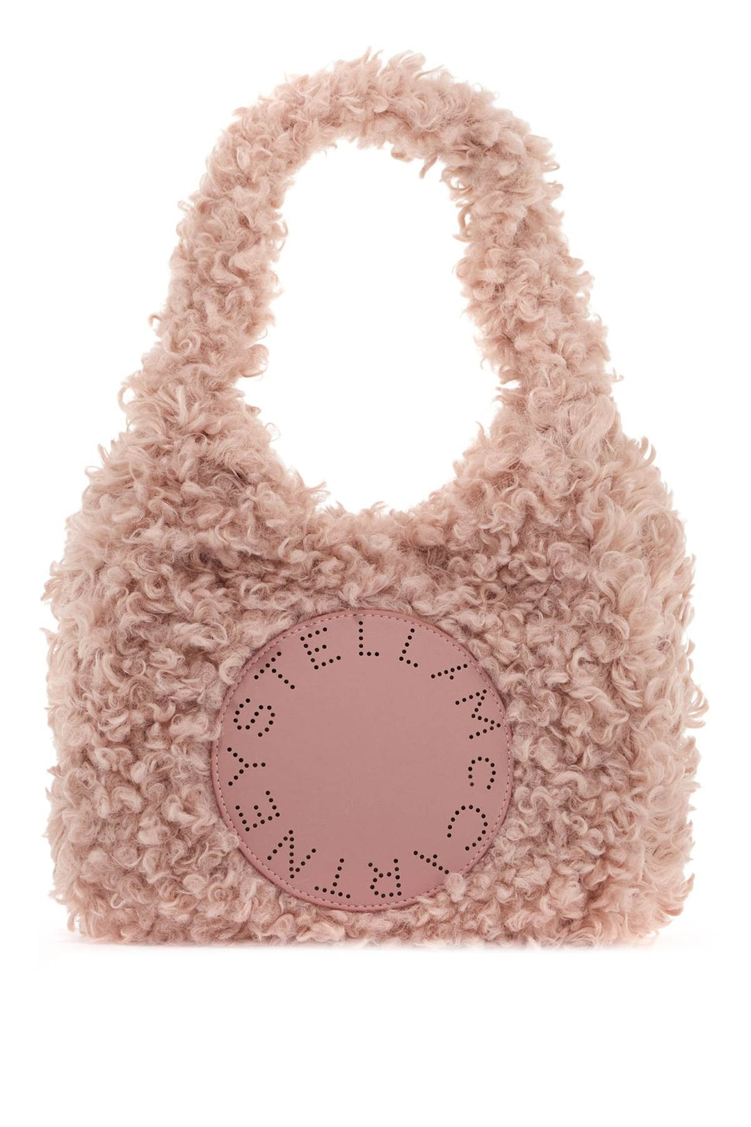 Small Soft Teddy Hobo Tote Bag.