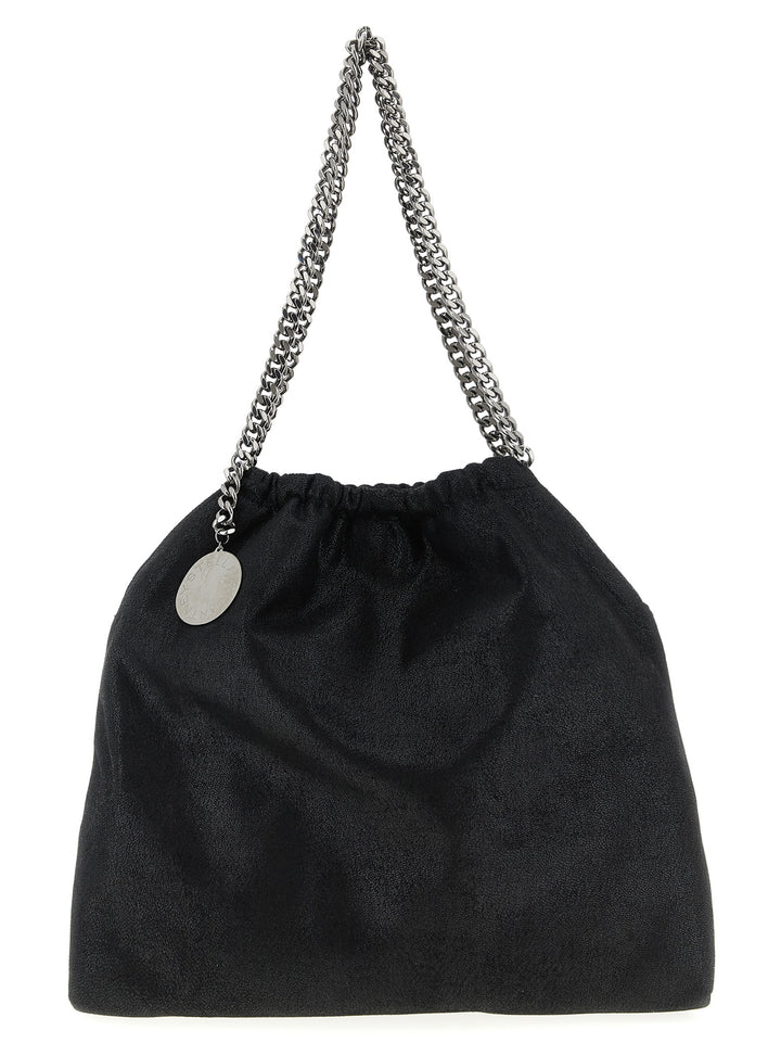 Stella Mccartney Falabella Drawstring Shoulder Bags - Black | ca9e30725237448bd36e06b8bd70fd58ac7d17ed