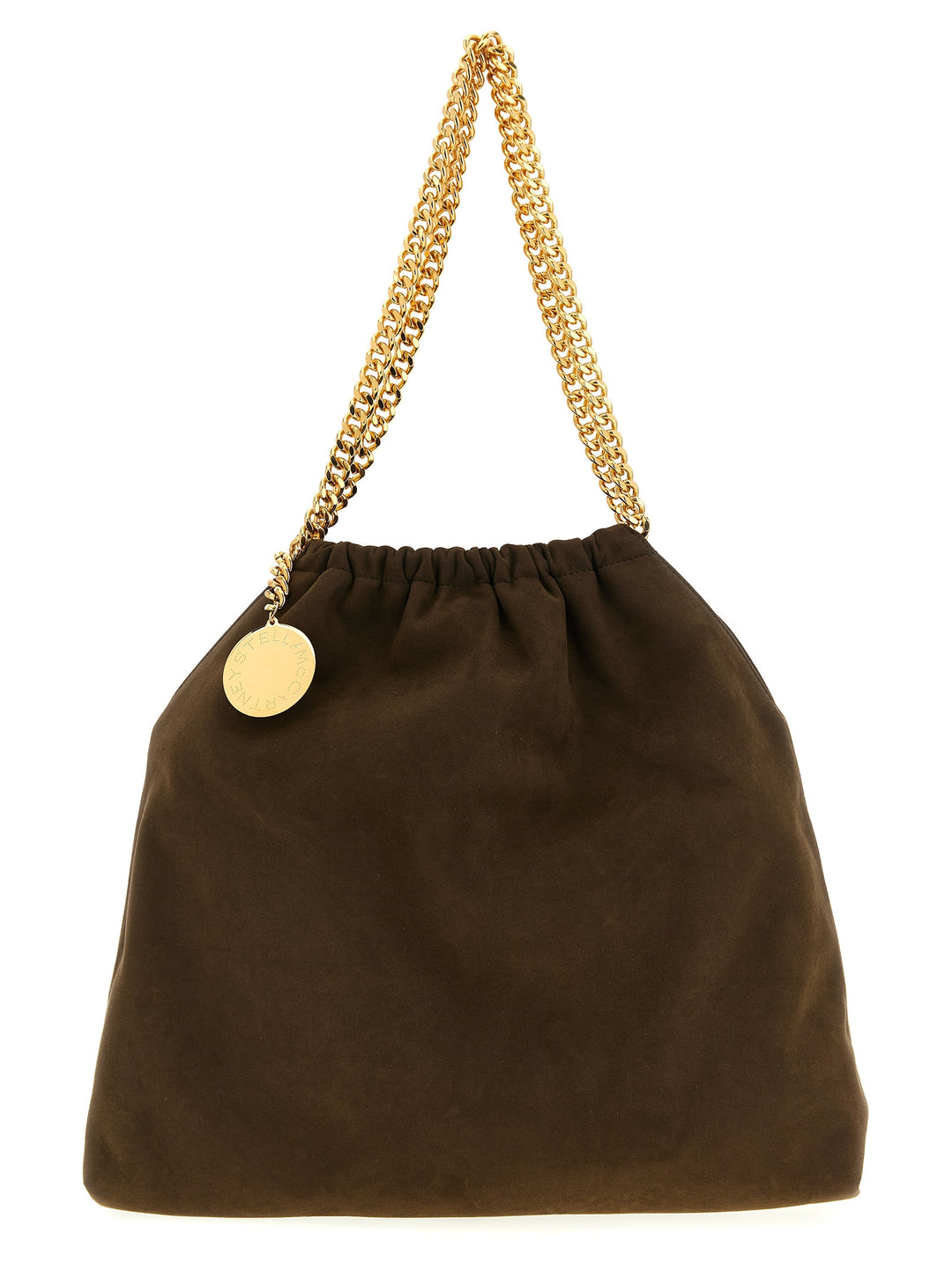Stella Mccartney Falabella Drawstring Shoulder Bags - Brown | 0766a54115a6b1c0bb584446ba2538ec46dc1705