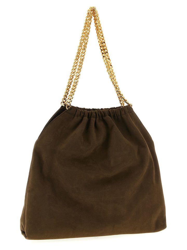 Stella Mccartney Falabella Drawstring Shoulder Bags - Brown | d6f263679d593c98a63408f7fb5092c691933dc3
