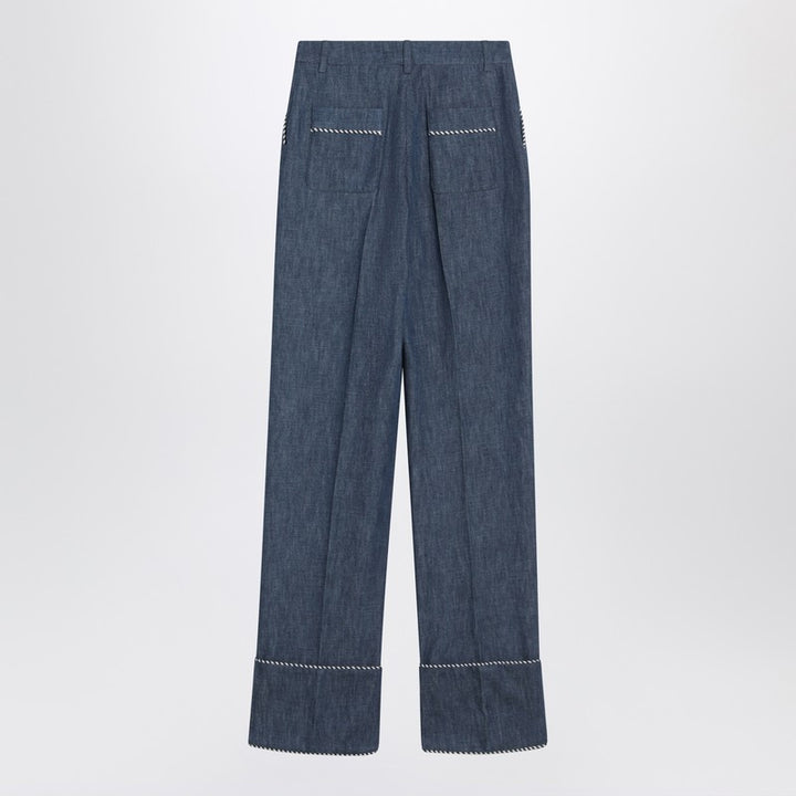 Valentino Pants - Blue | c82243b963e399eebbb218975685a33e64878cde