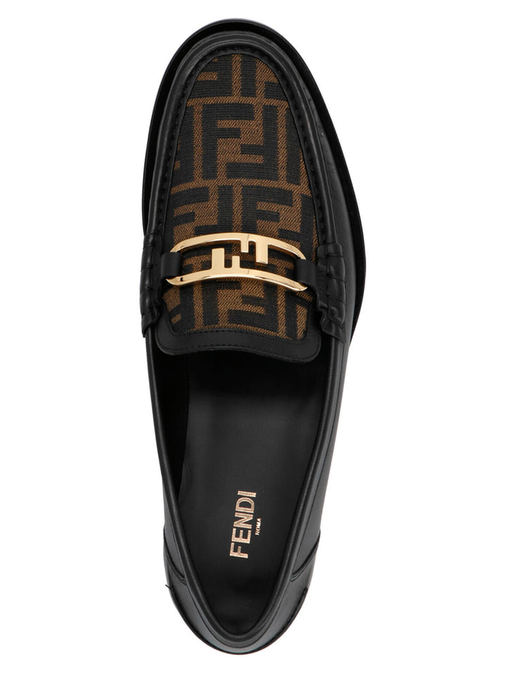 Fendi O Loafers - Black | 098b58c65dc6867328def3c7ab506e26e95f86ba