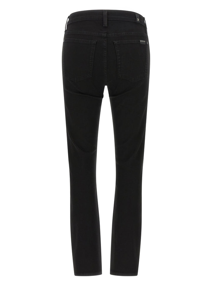7 For All Mankind Ankle Skinny Jeans - Black | 102898dddfb595a2bf1dd987e72134b63fb26e37