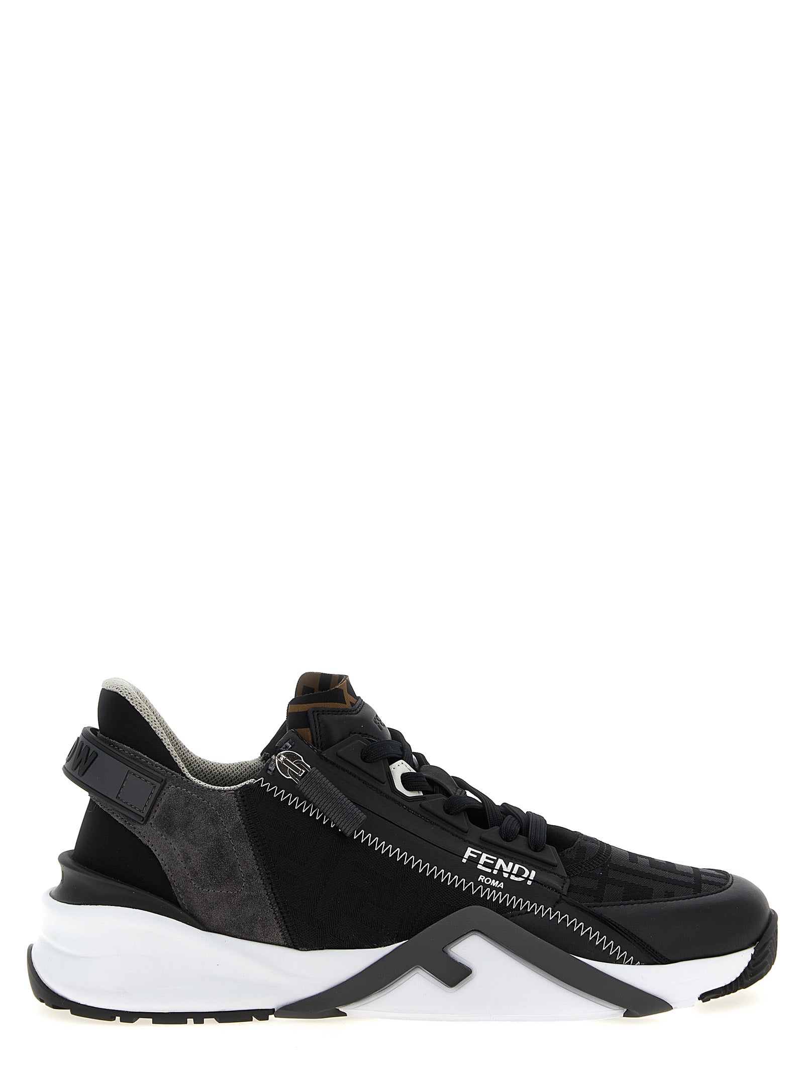 FENDI FLOW スニーカー ブラック Fendi Flow Sneakers Black | Wanan Luxury