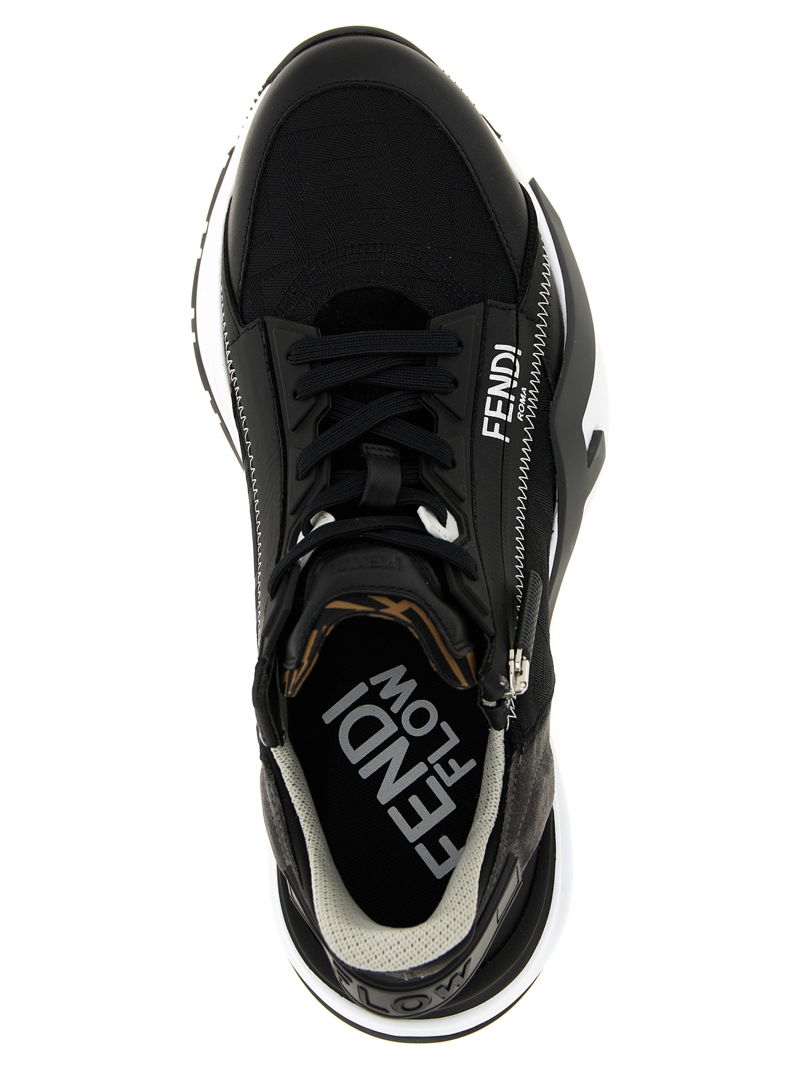 Fendi Flow Sneakers Black | Wanan Luxury