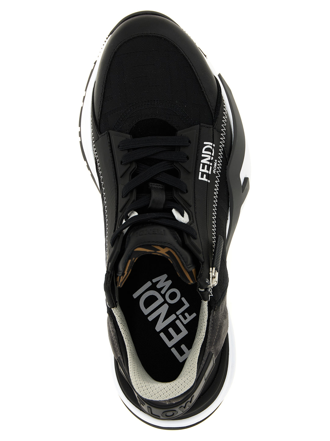 Fendi Flow Sneakers - Black | d7880907c4352b7a35f71a99af8d26b53abcaa44