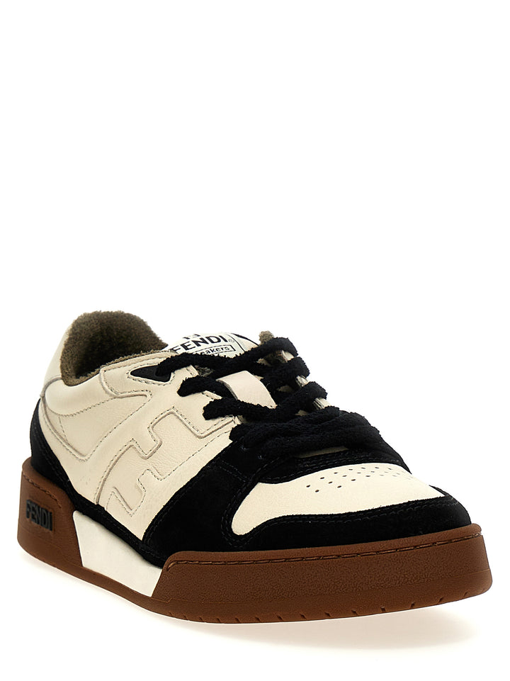 Fendi Match Sneakers White/Black