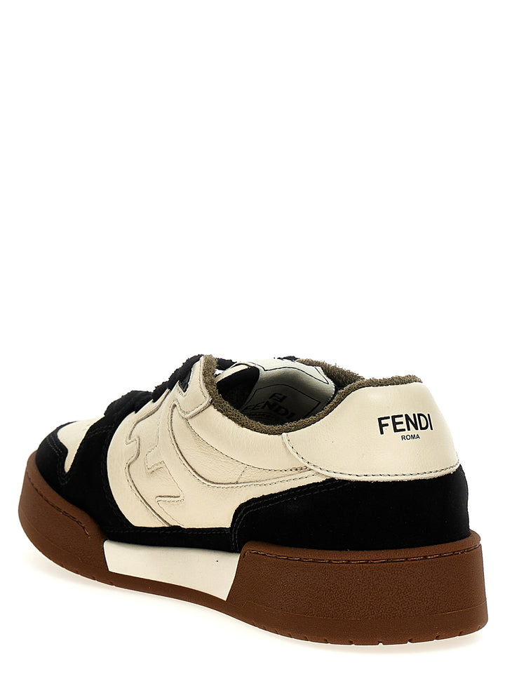 Fendi Match Sneakers White/Black