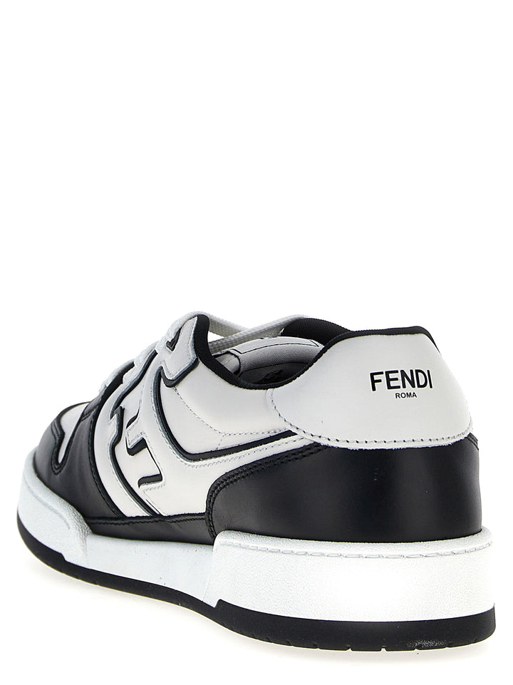 Fendi Match Sneakers White/Black