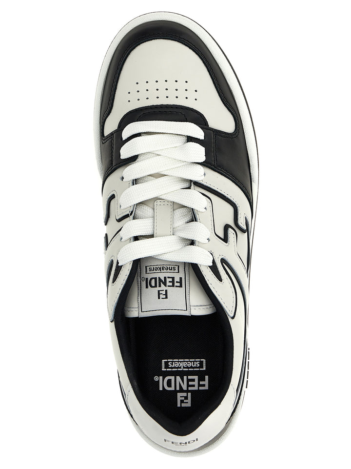 Fendi Match Sneakers White/Black