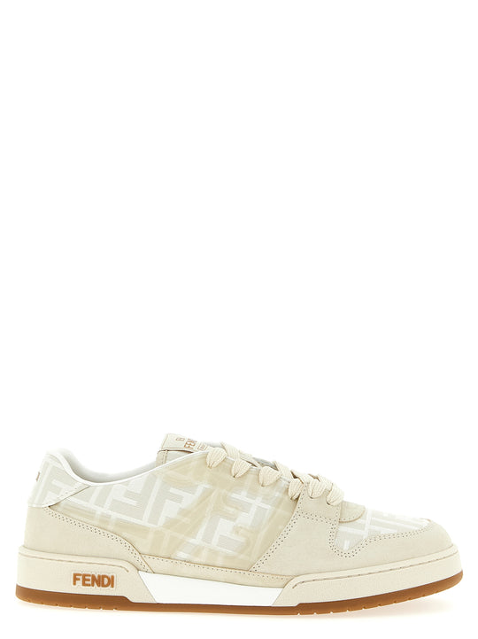 Fendi Match Sneakers Beige