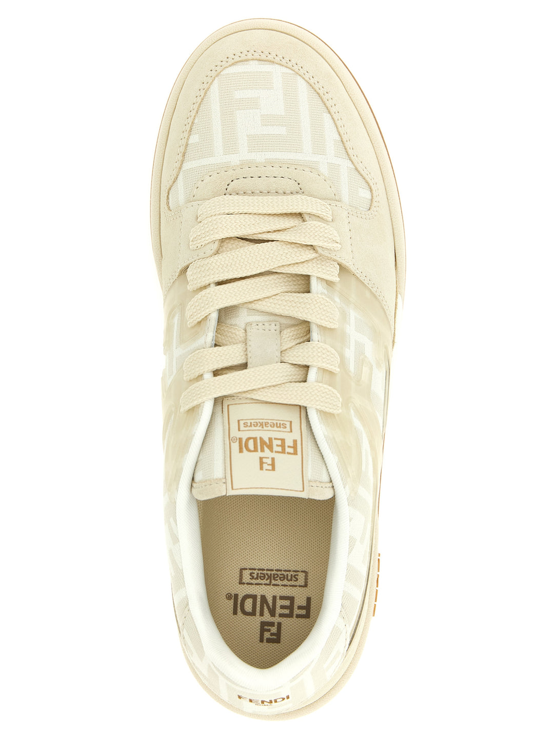 Fendi Fendi Match Sneakers - Beige | 63e2b032c51bcc0e29f6b81e7a87625f41cbe268