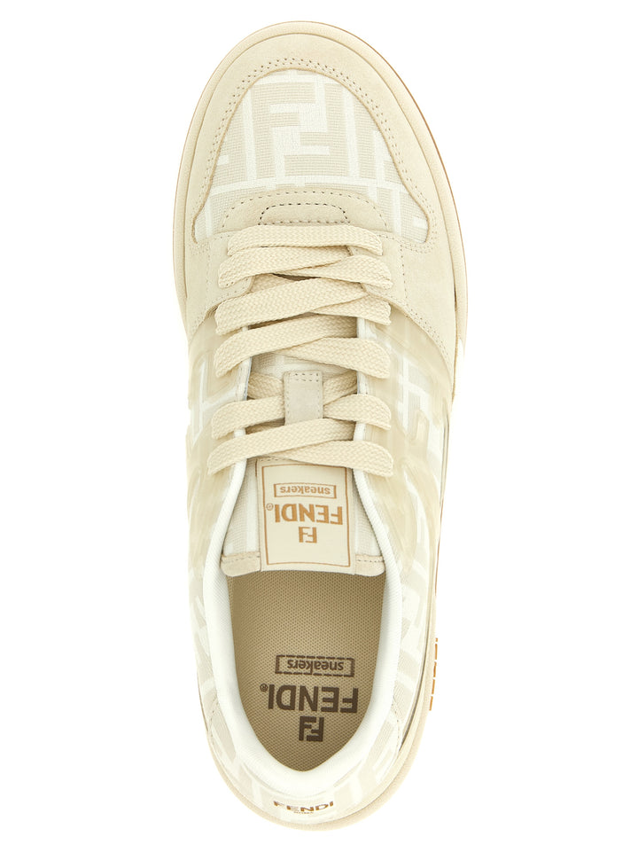Fendi Fendi Match Sneakers - Beige | 63e2b032c51bcc0e29f6b81e7a87625f41cbe268