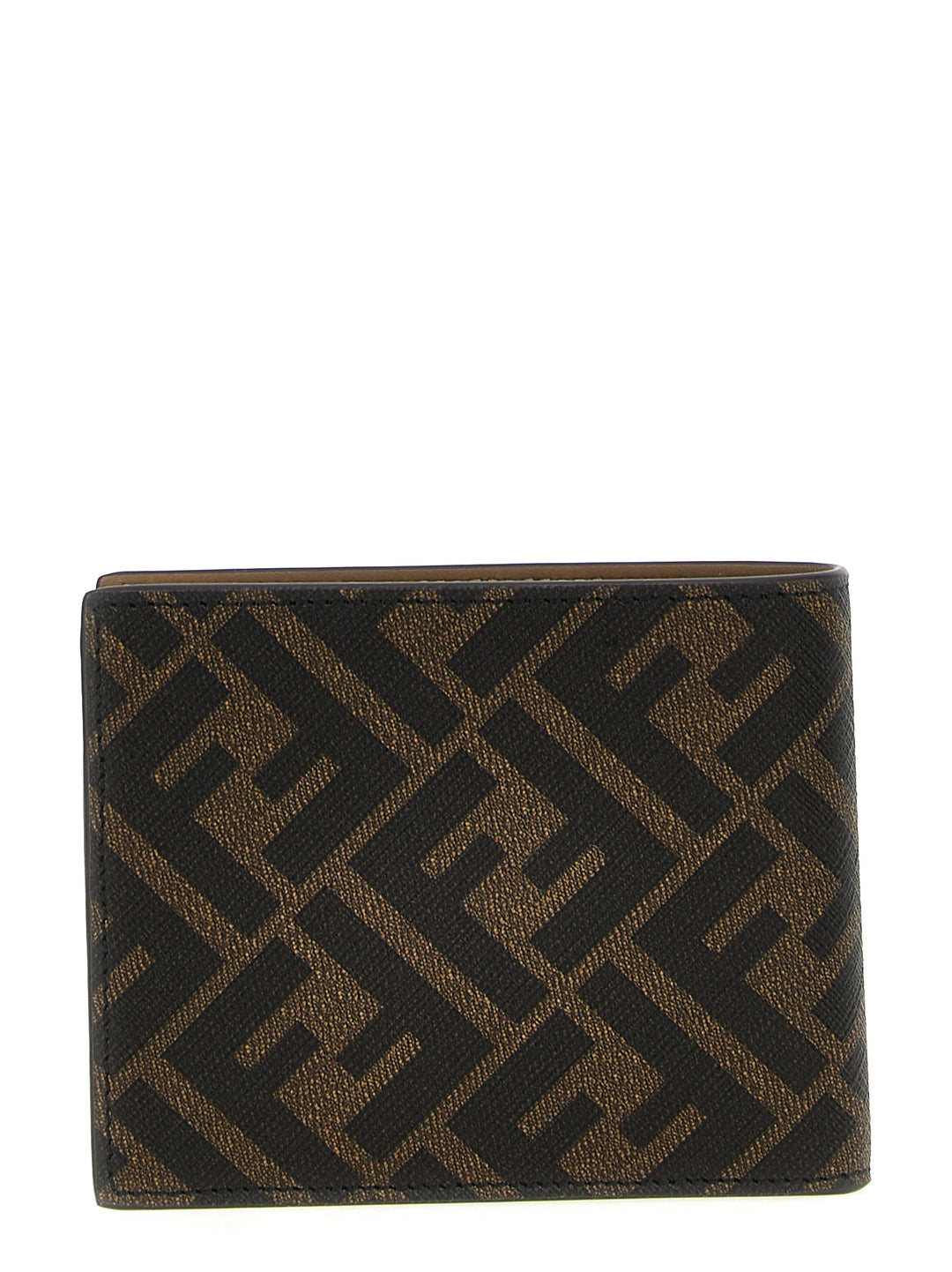 Diagonal Wallets, Card Holders Brown