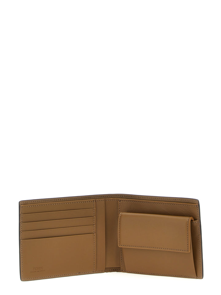 Diagonal Wallets, Card Holders Brown