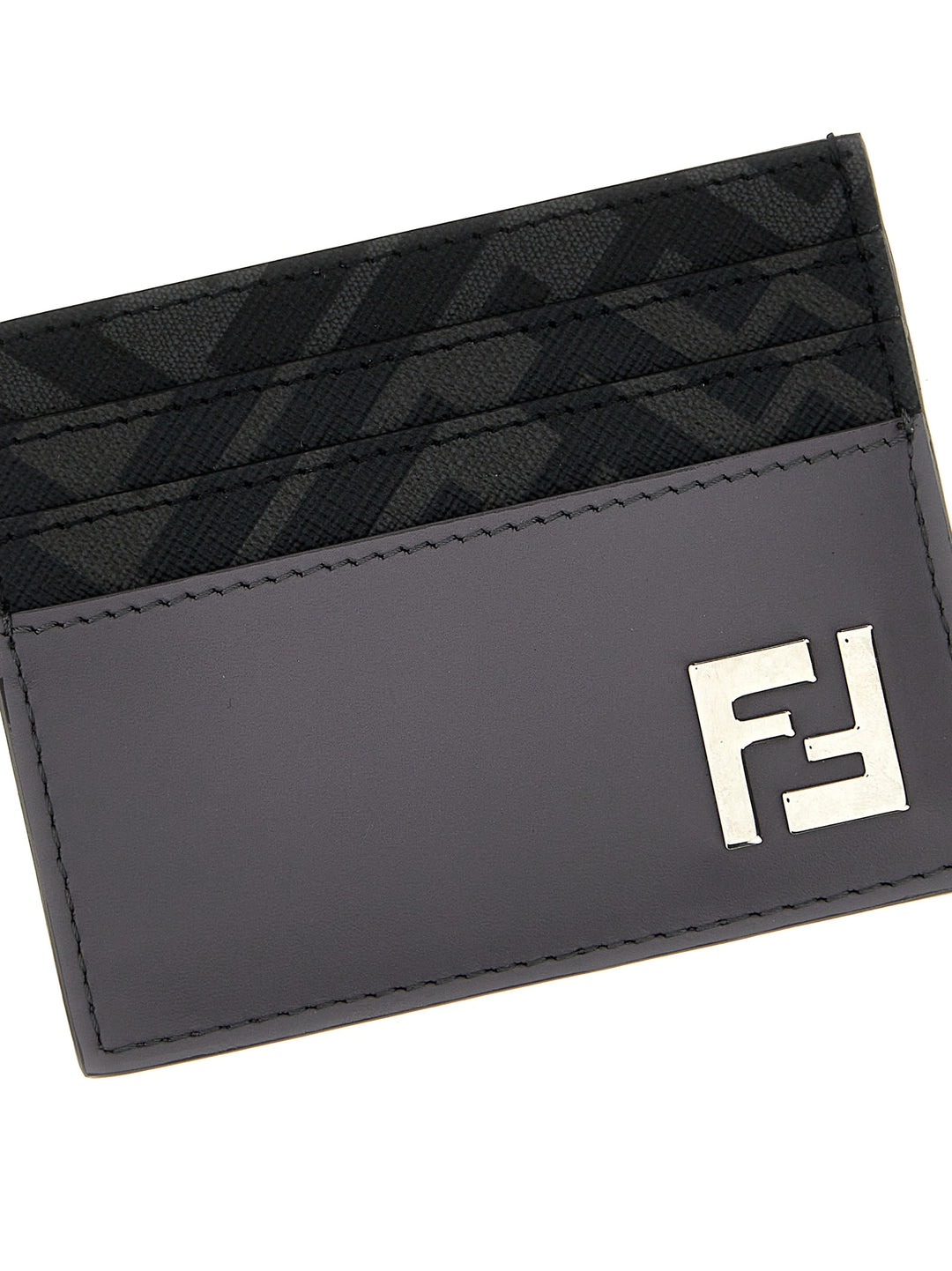 Squared Ff Wallets, Card Holders Gray