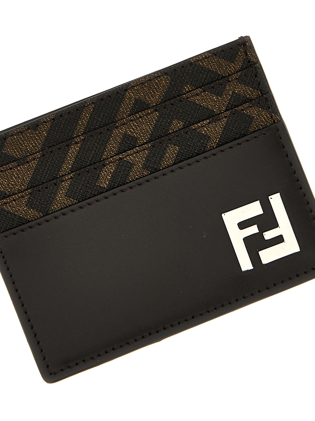 Squared Ff Wallets, Card Holders Brown