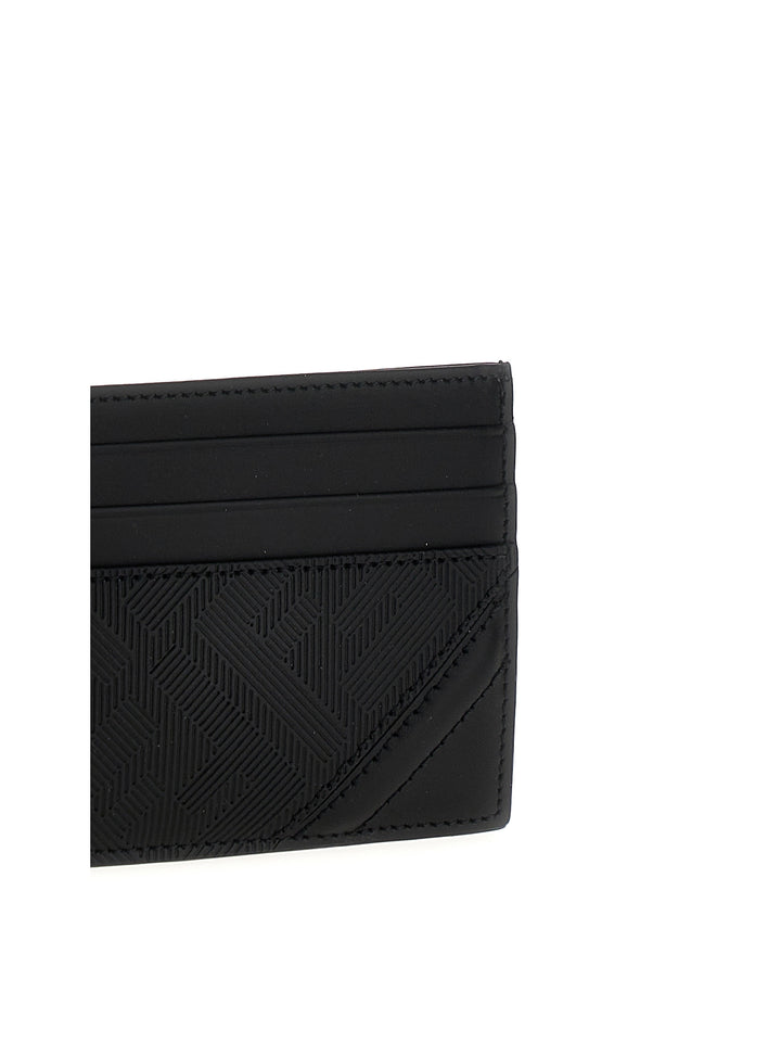 Shadow Diagonal Wallets, Card Holders Black