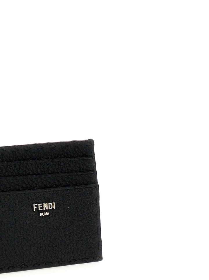 Fendi Selleria Cardholder Wallets and Card Holders - Black | bd23cb49aaf6612c5f2121aacca2231b234b8660
