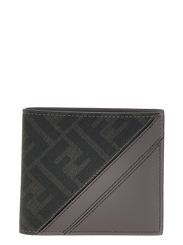 Diagonal Wallets, Card Holders Gray