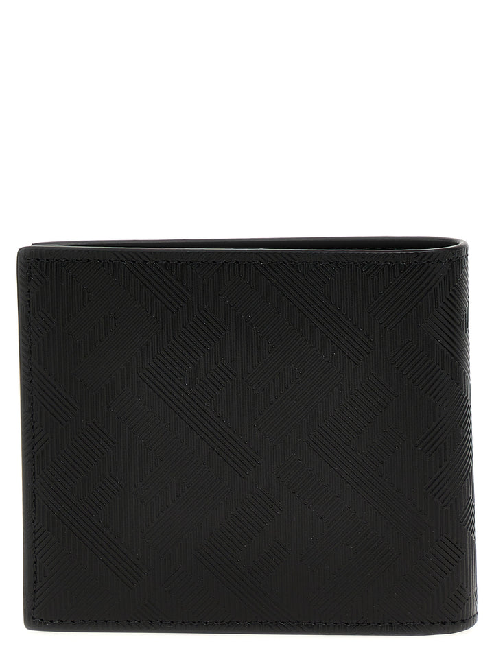 Fendi Shadow Diagonal Wallets, Card Holders Black