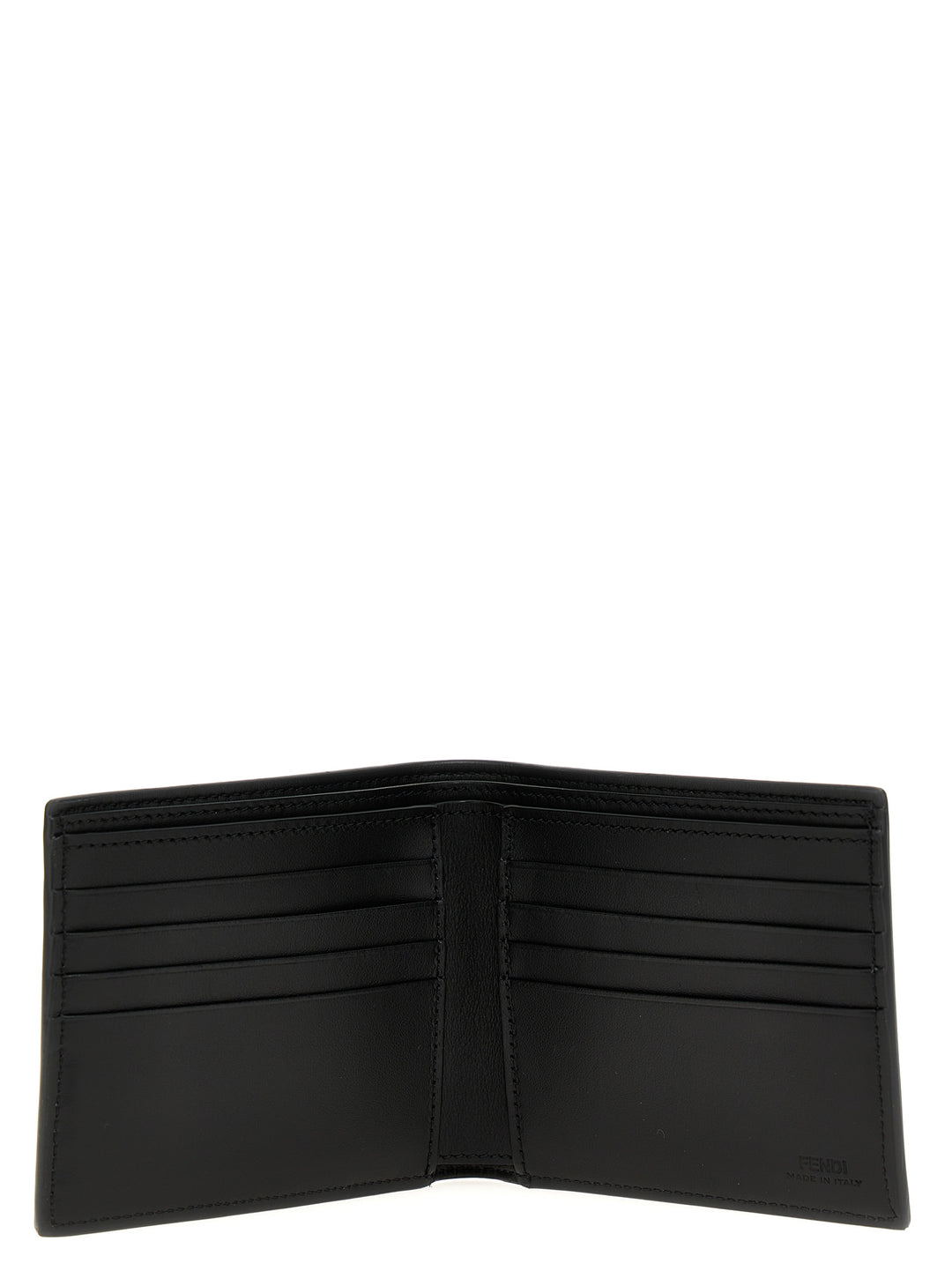 Fendi Shadow Diagonal Wallets, Card Holders Black