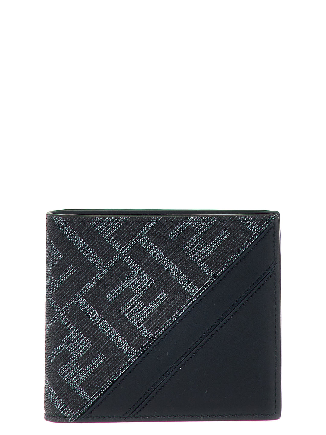 Fendi Diagonal Wallets, Card Holders Blue