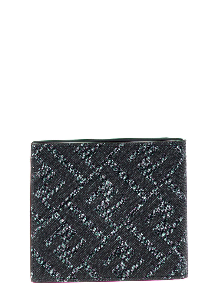 Fendi Diagonal Wallets, Card Holders Blue