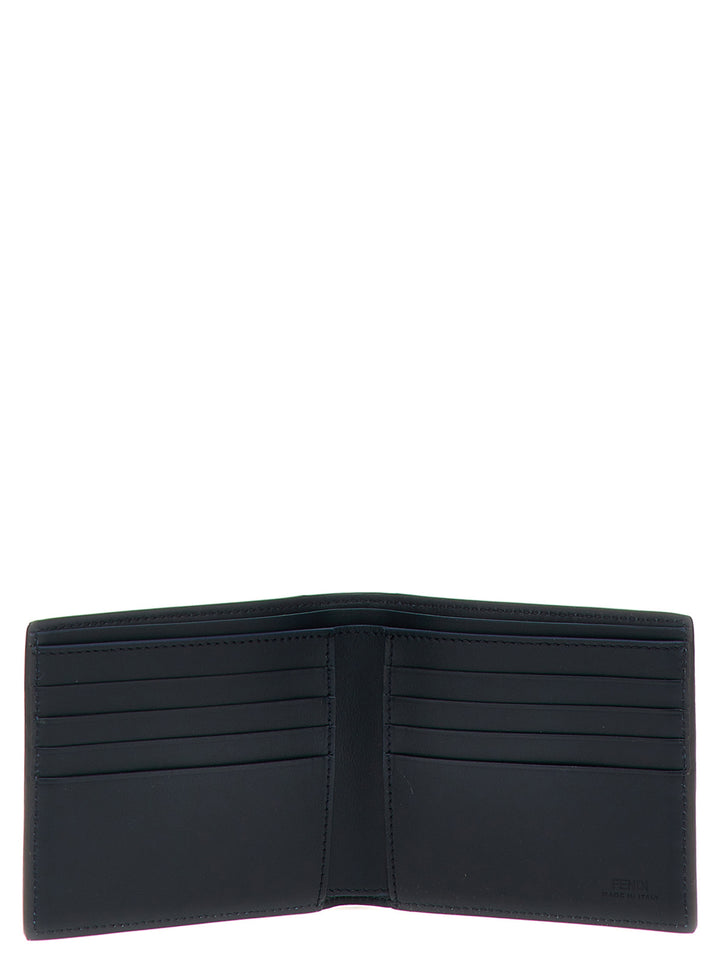 Fendi Diagonal Wallets, Card Holders Blue