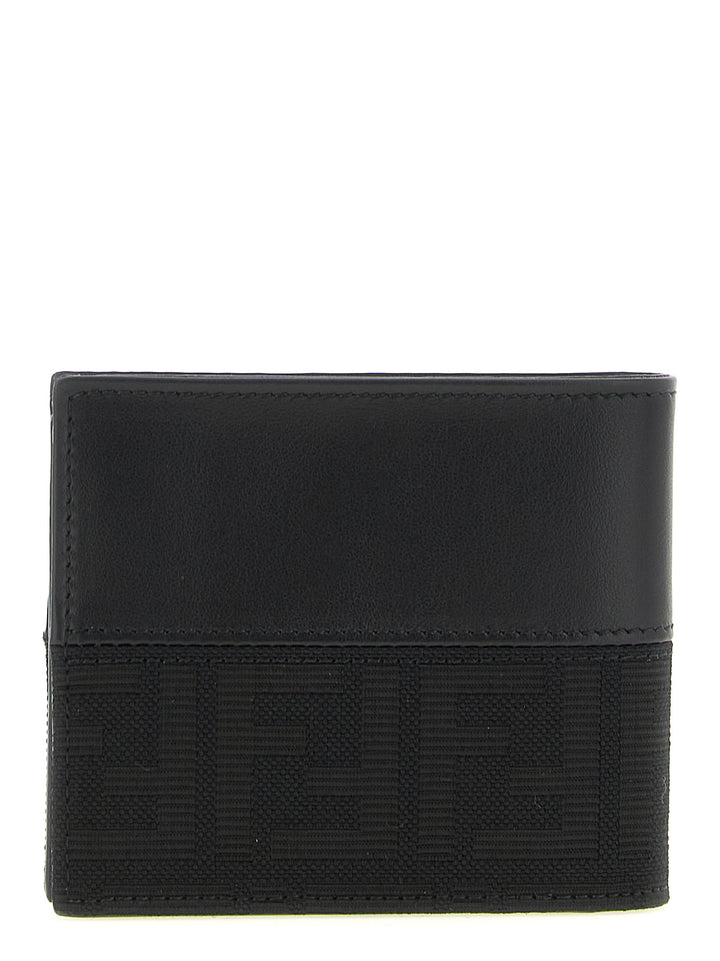 Fendi Ff Jacquard Wallet Wallets and Card Holders - Black | e1a80f336342d8177cf787586fe144bb3e7628f0