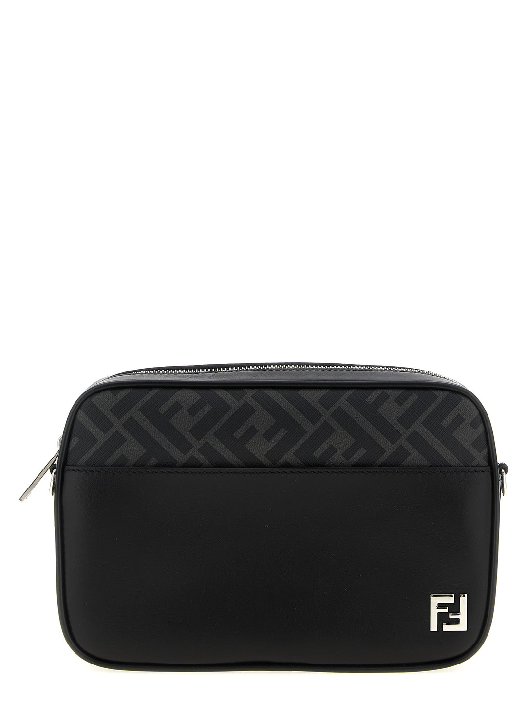 Fendi Camera Case Squared Ff Shoulder Bags - Black | 0a16dd0c9c23bcd9b9f4667158bd63ace1454351