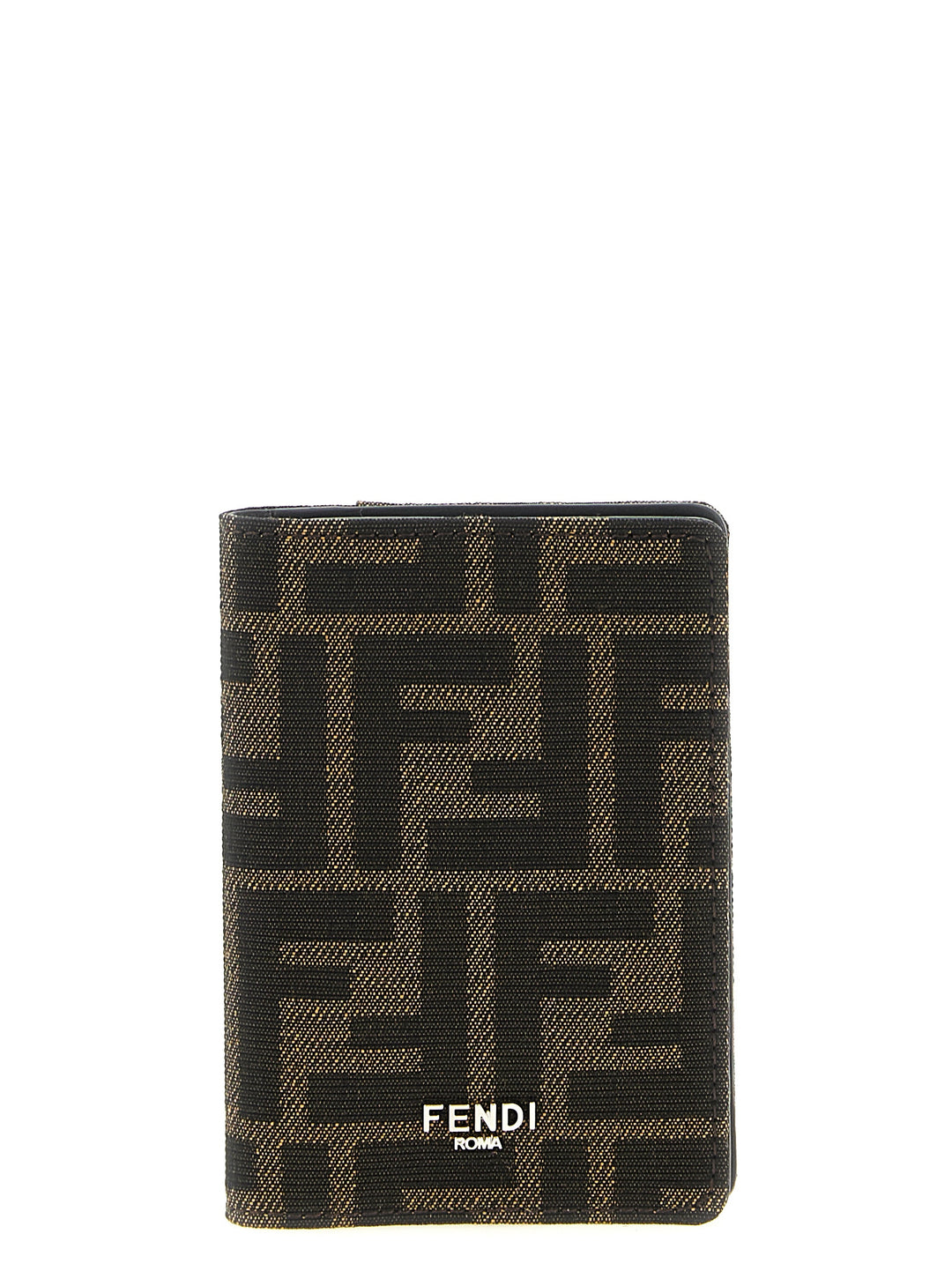 Fendi Ff Card Case Wallets and Card Holders - Brown | 8e03263c236953d15627a92d46a73b0514ef8046