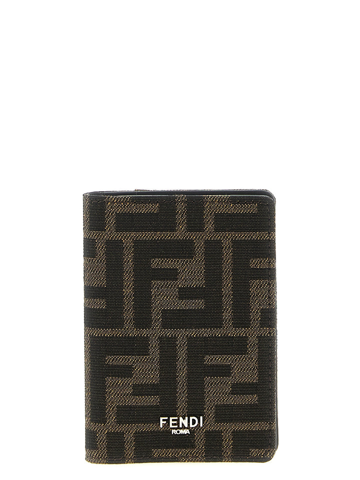 Fendi Ff Card Case Wallets and Card Holders - Brown | 8e03263c236953d15627a92d46a73b0514ef8046