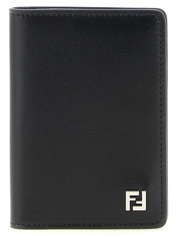 Squared Ff Wallets And Card Holders Black