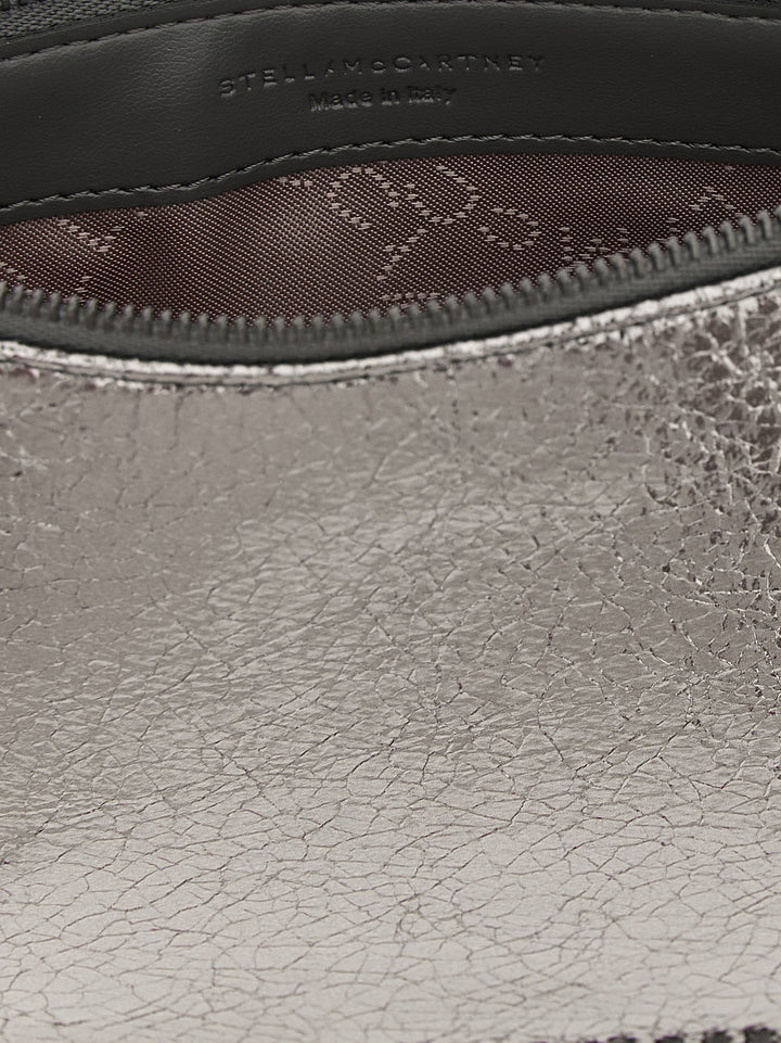 Stella Mccartney Falabella Clutch - Silver | 24afea0785f15ec55306d84ae0f403d5a3b90fcc