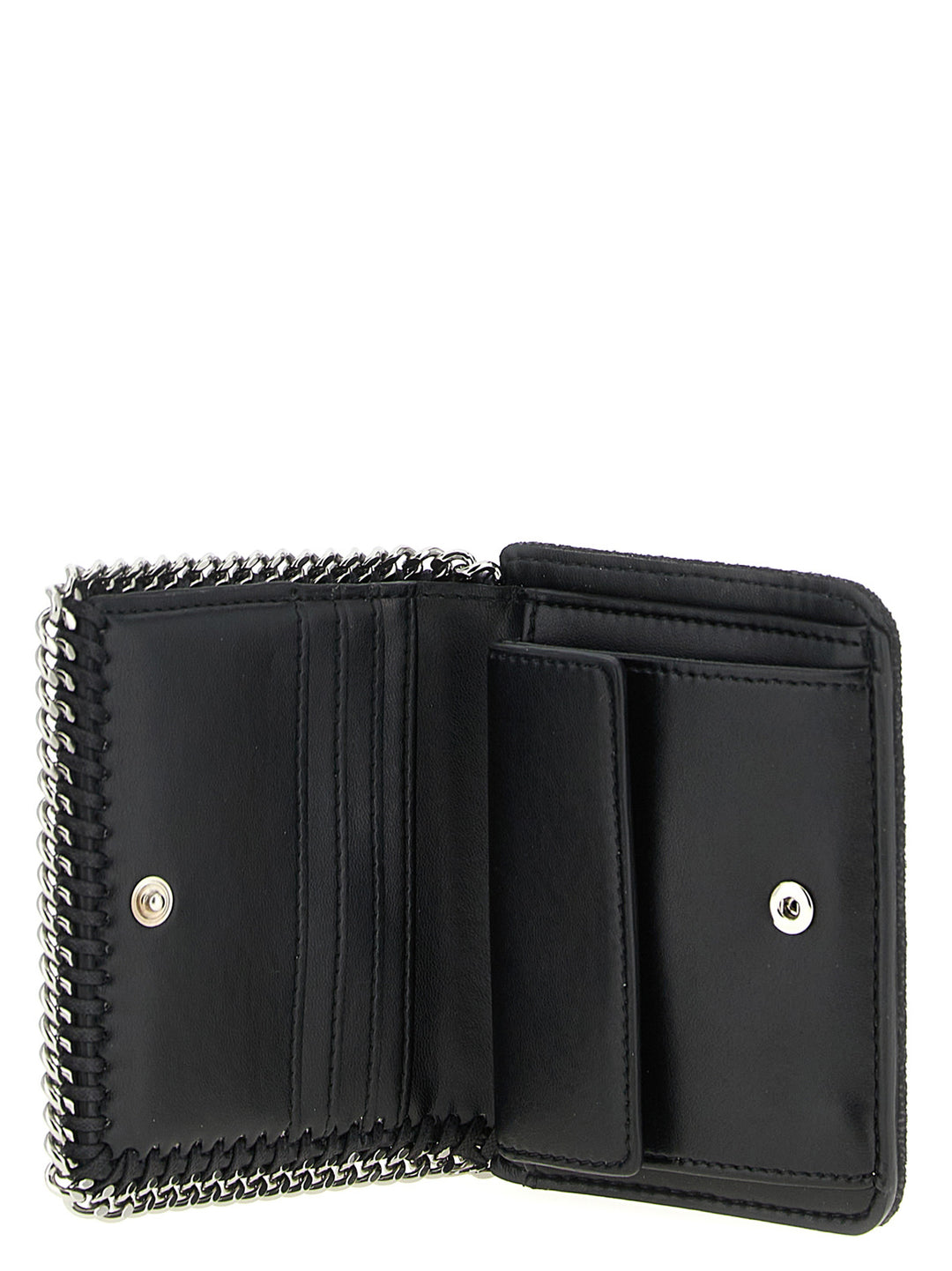 Stella Mccartney Falabella Bifold Wallets and Card Holders - Black | d372d273f9adb1762e819176b633e9e09f48368c
