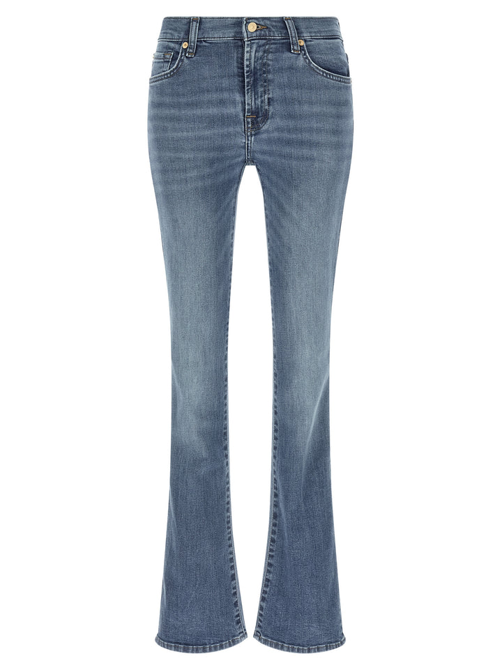 7 For All Mankind Bootcut Jeans - Light Blue | 856b4faa1c3aad7cc191805632f3a6b82464e3d6