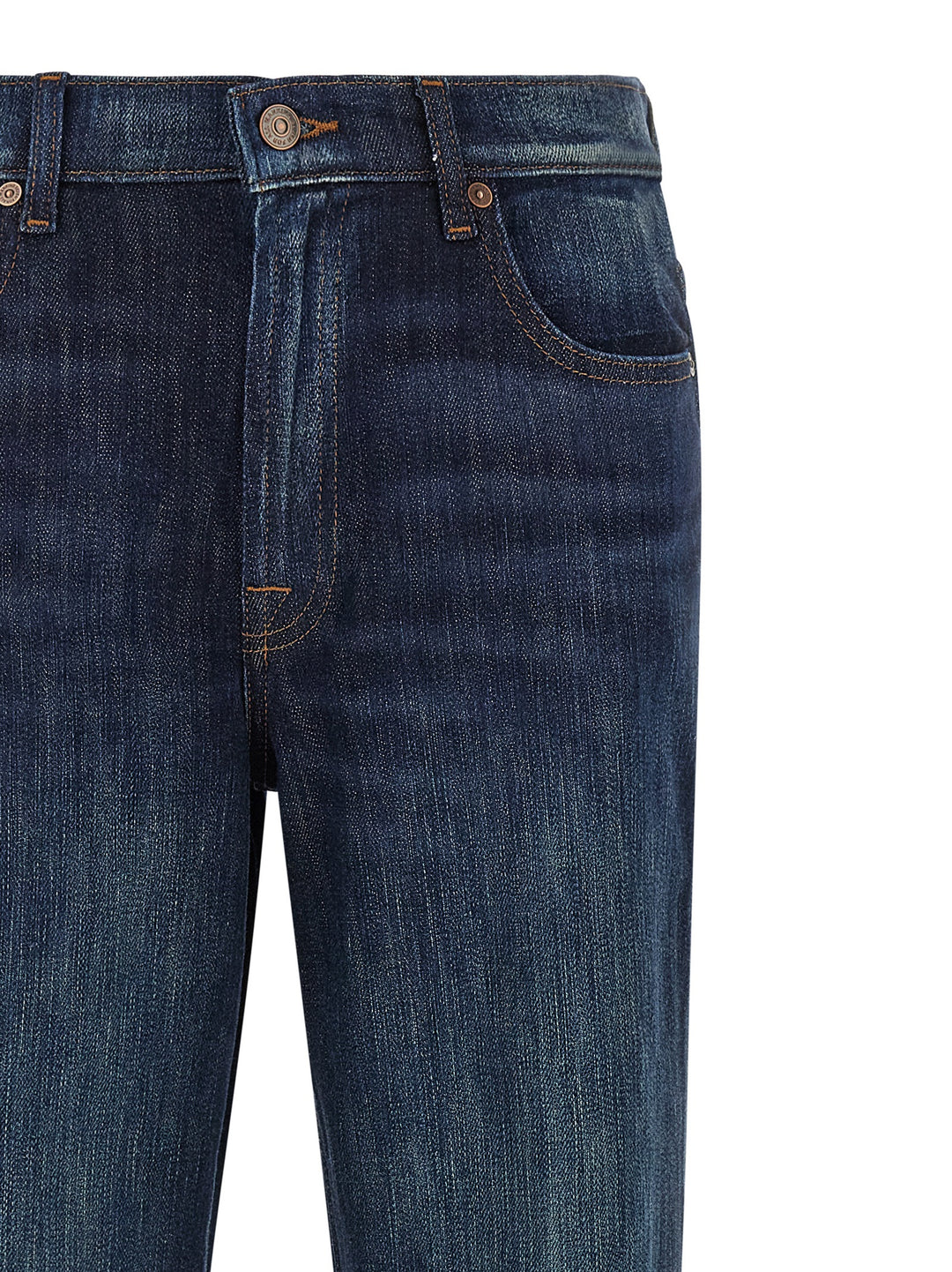 7 For All Mankind Stovepipe Jeans - Blue | 284ce3c1b1368ad3e393a21e0cfafe98f9fbd7cd