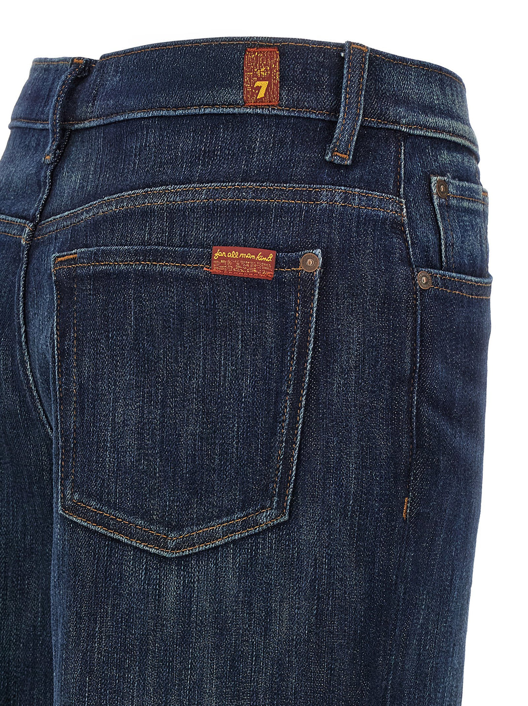 7 For All Mankind Stovepipe Jeans - Blue | 90e078a878ac2fc862f1103b6e5aabfb85968193