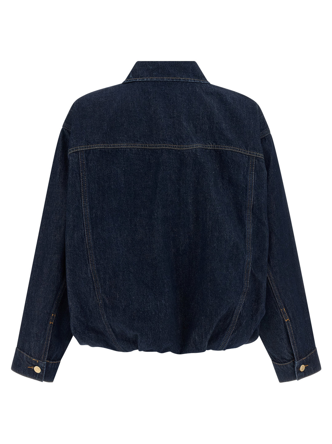 7 For All Mankind Gathered Puffer Jackets - Blue | 772fc3a24e191ae878fdc359792b6448abc6120b