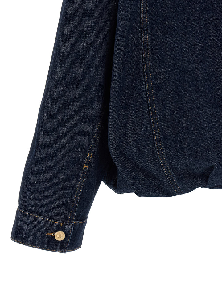 7 For All Mankind Gathered Puffer Jackets - Blue | 8610d6acb358af68ed2a7c635eb8c79c366be383