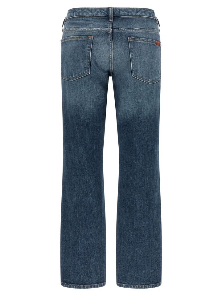 7 For All Mankind Low Cigarette Jeans - Blue | 2ad4b9c840db64a7f7c19c523c7934ef340530a4