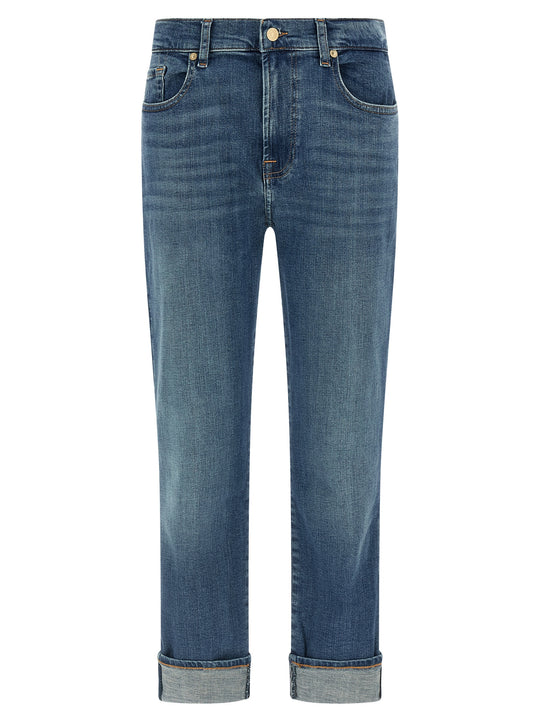 Relaxed Skinny Jeans Light Blue