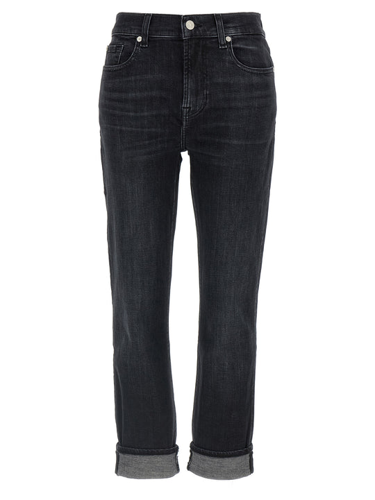 Relaxed Skinny Jeans Black
