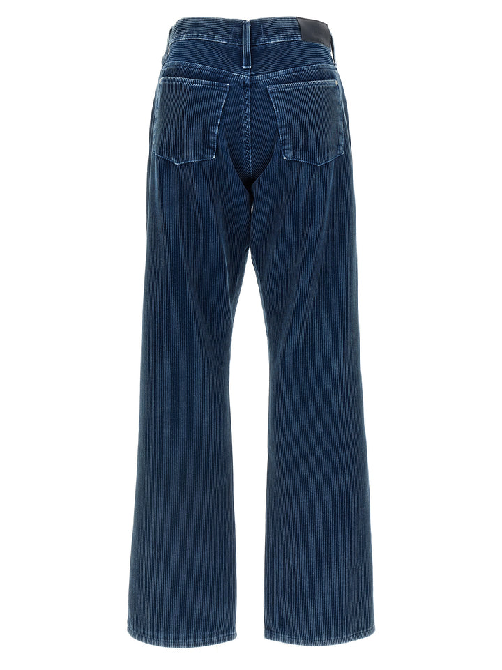 7 For All Mankind Tess Pants - Blue | 77d105a5bad97b2a9e076a5c5f0d092658f3e317