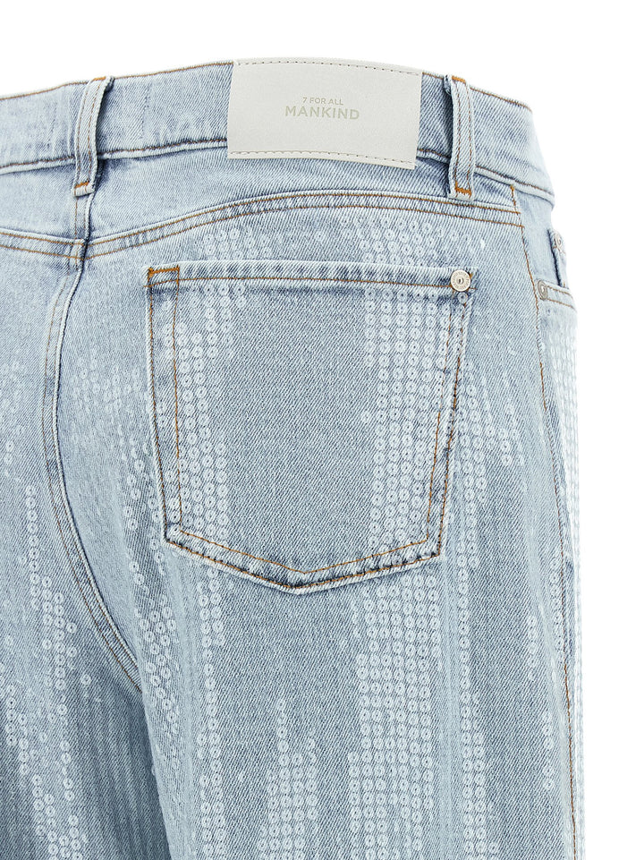 7 For All Mankind Lotta Jeans - Light Blue | 5942e1558f19bcf63699e33fbc4ce0adbee54e4b