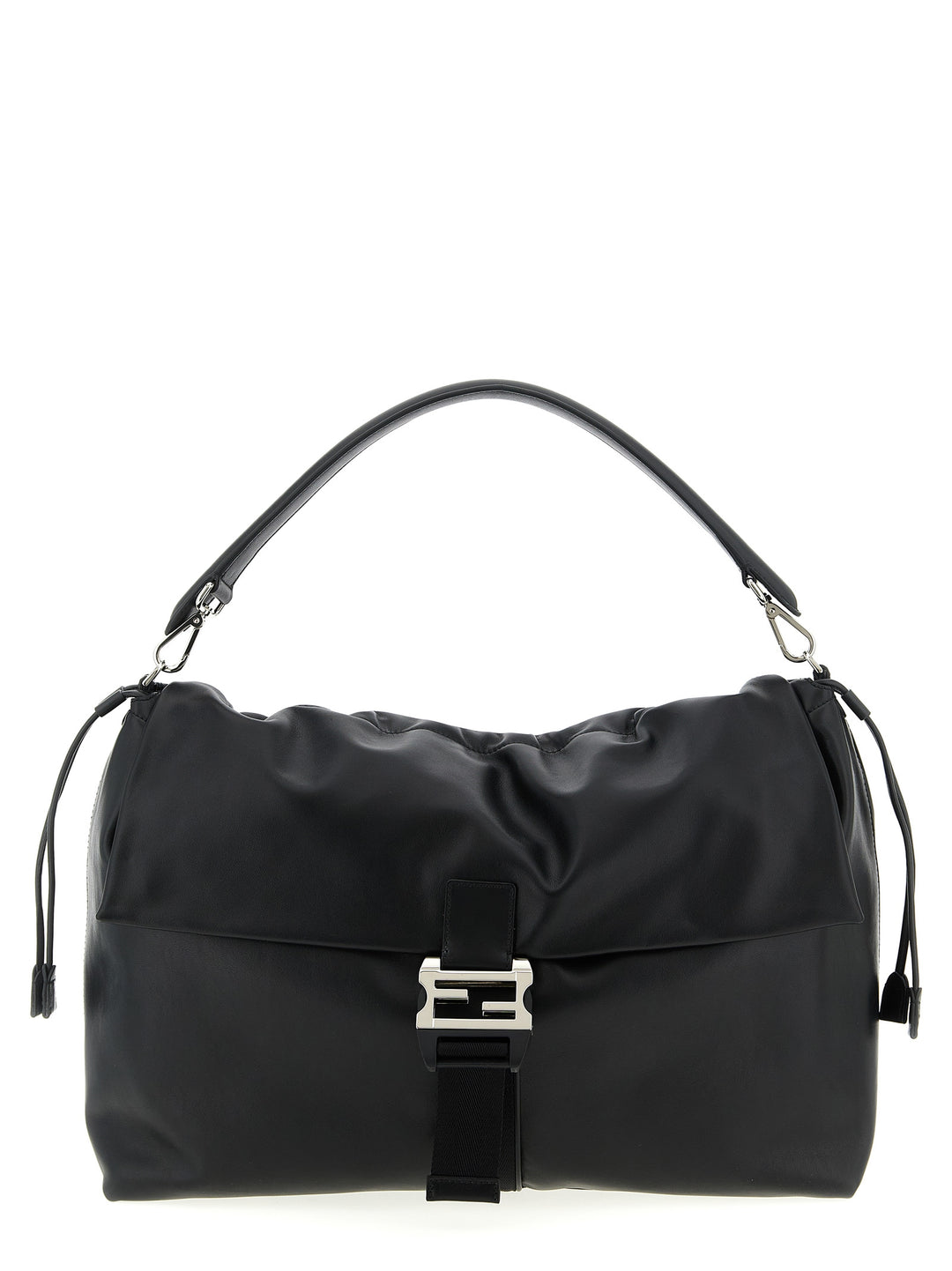 Fendi Fendi Flux Shoulder Bags - Black | 30ae6b1459e2a5c70d9ca704fbe6e4764050ab17