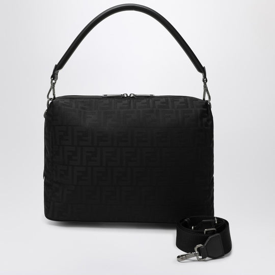Lui Black Nylon Large Bag